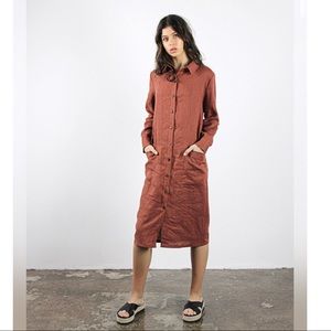 Linen Handmade Studio April Shirtdress